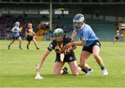 19 August 2017; Miriam Walsh of Kilkenny in action against Eve O'Brien of Dublin during the All-Ireland Senior Camogie Championship Semi-Final between Dublin and Kilkenny at the Gaelic Grounds in Limerick. Photo by Diarmuid Greene/Sportsfile