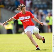 19 August 2017; Ciara O'Sullivan of Cork during the TG4 Ladies Football All-Ireland Senior Championship Quarter-Final match between Cork and Galway at Cusack Park in Westmeath. Photo by Matt Browne/Sportsfile