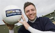 14 May 2012; Ivan Sproule, Hibernian FC, ahead of their William Hill Scottish Cup Final against Hearts on Saturday. William Hill Scottish Cup Final Irish Media Day with Hibernian FC, Portmarnock Hotel & Golf Links, Strand Road, Portmarnock, Dublin. Picture credit: Steve Welsh