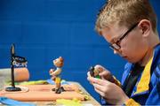 20 August 2017; Thomas Carroll, from St. Flannans, Co. Tipperary, takes part in the U10 Model Making event during day 2 of the Aldi Community Games August Festival 2017 at the National Sports Campus in Dublin. Photo by Cody Glenn/Sportsfile