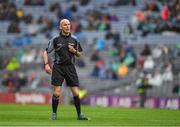 20 August 2017; Referee Liam Devenney during the Electric Ireland GAA Football All-Ireland Minor Championship Semi-Final match between Cavan and Kerry at Croke Park in Dublin. Photo by Ray McManus/Sportsfile