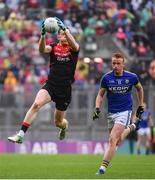 20 August 2017; Donal Vaughan of Mayo in action against Johnny Buckley of Kerry during the GAA Football All-Ireland Senior Championship Semi-Final match between Kerry and Mayo at Croke Park in Dublin. Photo by Ramsey Cardy/Sportsfile