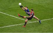 20 August 2017; Andy Moran of Mayo in action against Shane Enright of Kerry during the GAA Football All-Ireland Senior Championship Semi-Final match between Kerry and Mayo at Croke Park in Dublin. Photo by Daire Brennan/Sportsfile