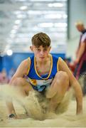20 August 2017; Mark Carroll of Toomevara, Co Tipperary, competing in the Boys U14 and O12 Long Jump event during day 2 of the Aldi Community Games August Festival 2017 at the National Sports Campus in Dublin. Photo by Sam Barnes/Sportsfile