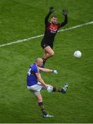 20 August 2017; Kieran Donaghy of Kerry in action against Aidan O'Shea of Mayo during the GAA Football All-Ireland Senior Championship Semi-Final match between Kerry and Mayo at Croke Park in Dublin. Photo by Daire Brennan/Sportsfile