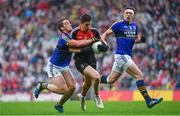 20 August 2017; Lee Keegan of Mayo is tackled by Shane Enright of Kerry during the GAA Football All-Ireland Senior Championship Semi-Final match between Kerry and Mayo at Croke Park in Dublin. Photo by Ramsey Cardy/Sportsfile