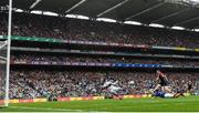 20 August 2017; Colm Boyle of Mayo shoots to score his side's second goal during the GAA Football All-Ireland Senior Championship Semi-Final match between Kerry and Mayo at Croke Park in Dublin. Photo by Stephen McCarthy/Sportsfile