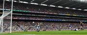 20 August 2017; Andy Moran of Mayo scores his side's first goal during the GAA Football All-Ireland Senior Championship Semi-Final match between Kerry and Mayo at Croke Park in Dublin. Photo by Stephen McCarthy/Sportsfile