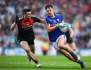 20 August 2017; Jack Savage of Kerry in action against Brendan Harrison of Mayo during the GAA Football All-Ireland Senior Championship Semi-Final match between Kerry and Mayo at Croke Park in Dublin. Photo by Stephen McCarthy/Sportsfile