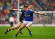 20 August 2017; Jason Doherty of Mayo in action against Mark Griffin of Kerry during the GAA Football All-Ireland Senior Championship Semi-Final match between Kerry and Mayo at Croke Park in Dublin. Photo by Ray McManus/Sportsfile