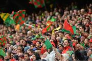 20 August 2017; Mayo supporters during the GAA Football All-Ireland Senior Championship Semi-Final match between Kerry and Mayo at Croke Park in Dublin. Photo by Piaras Ó Mídheach/Sportsfile