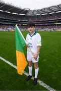 20 August 2017; eir GAA flagbearer Liam Palmer at the All-Ireland Senior Football Semi-final between Mayo and Kerry in Croke Park, Dublin. Photo by Stephen McCarthy/Sportsfile