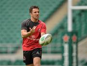 18 May 2012; Ulster's Ian Humphreys in action during the squad captain's run ahead of their Heineken Cup Final match against Leinster on Saturday. Ulster Rugby Squad Captain's Run, Twickenham Stadium, Twickenham, England. Picture credit: Diarmuid Greene / SPORTSFILE