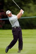 27 June 2002; Paul Casey during day three of the Murphy's Irish Open at Fota Resort in Cork. Photo by Damien Eagers/Sportsfile