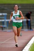10 July 2002; Catriona Hooper of Ireland during the Women's 3000m Junior U23 event at the Dublin International Games & Morton Mile at Morton Stadium in Santry, Dublin. Photo by Damien Eagers/Sportsfile