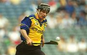 11 August 2002; Patrick McCormack of Tipperary during the All-Ireland Minor Hurling Championship Semi-Final match between Wexford and Tipperary at Croke Park in Dublin. Photo by Damien Eagers/Sportsfile