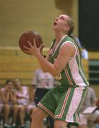 15 August 2002; Emma Brady of Ireland during the  European Championship Qualifiers for Cadets and Cadettes match between Ireland Cadettes and Portugal Cadettes at ESB Arena in Tallaght, Dublin. Photo by Brendan Moran/Sportsfile