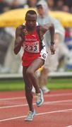 11 August 2002; Wilson Kipketer of Denmark during the Men's 800m Final at the European Championships in the Olympic Stadium in Munich, Germany. Photo by Brendan Moran/Sportsfile
