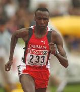 11 August 2002; Wilson Kipketer of Denmark during the Men's 800m at the European Championships in the Olympic Stadium in Munich, Germany. Photo by Brendan Moran/Sportsfile