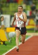 8 August 2002; Jonathan Edwards of Great Britain in action during the Men's Triple Jump Final at the European Championships in the Olympic Stadium in Munich, Germany. Photo by Brendan Moran/Sportsfile