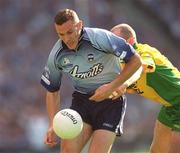 17 August 2002; Ciarán Whelan of Dublin during the Bank of Ireland All-Ireland Senior Football Championship Quarter-Final Replay match between Dublin and Donegal at Croke Park in Dublin. Photo by Ray McManus/Sportsfile