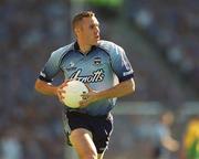 17 August 2002; Ciarán Whelan of Dublin during the Bank of Ireland All-Ireland Senior Football Championship Quarter-Final Replay match between Dublin and Donegal at Croke Park in Dublin. Photo by Ray McManus/Sportsfile