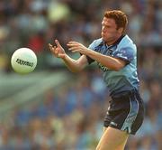 17 August 2002; Peadar Andrews of Dublin during the Bank of Ireland All-Ireland Senior Football Championship Quarter-Final Replay match between Dublin and Donegal at Croke Park in Dublin. Photo by Ray McManus/Sportsfile