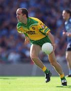 17 August 2002; Eamon Doherty of Donegal during the Bank of Ireland All-Ireland Senior Football Championship Quarter-Final Replay match between Dublin and Donegal at Croke Park in Dublin. Photo by Ray McManus/Sportsfile