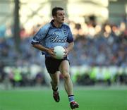 17 August 2002; John McNally of Dublin during the Bank of Ireland All-Ireland Senior Football Championship Quarter-Final Replay match between Dublin and Donegal at Croke Park in Dublin. Photo by Brendan Moran/Sportsfile