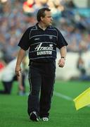 17 August 2002; Dublin manager Tommy Lyons during the Bank of Ireland All-Ireland Senior Football Championship Quarter-Final Replay match between Dublin and Donegal at Croke Park in Dublin. Photo by Brendan Moran/Sportsfile
