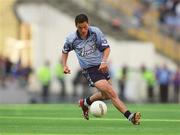 17 August 2002; Jason Sherlock of Dublin during the Bank of Ireland All-Ireland Senior Football Championship Quarter-Final Replay match between Dublin and Donegal at Croke Park in Dublin. Photo by Damien Eagers/Sportsfile