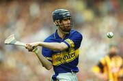 18 August 2002; John O'Brien of Tipperary during the Guinness All-Ireland Senior Hurling Championship Semi-Final match between Kilkenny and Tipperary at Croke Park in Dublin. Photo by Damien Eagers/Sportsfile