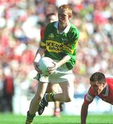 25 August 2002; Colm Cooper of Kerry during the Bank of Ireland All-Ireland Senior Football Championship Semi-Final match between Kerry and Cork at Croke Park in Dublin. Photo by Brian Lawless/Sportsfile