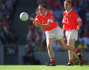 25 August 2002; Ciaran O'Sullivan of Cork during the Bank of Ireland All-Ireland Senior Football Championship Semi-Final match between Kerry and Cork at Croke Park in Dublin. Photo by Ray McManus/Sportsfile