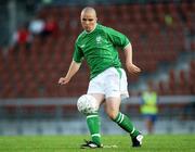 20 August 2002; Brian Shelly of Republic of Ireland during the U21 International Friendly match between Finland and Republic of Ireland at Finnair Stadium in Helsinki, Finland. Photo by David Maher/Sportsfile