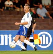 21 August 2002; Sami Hyypiä of Iceland during the International Friendly match between Finland and Republic of Ireland at the Olympic Stadium in Helsinki, Finland. Photo by David Maher/Sportsfile