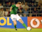 21 August 2002; Gary Doherty of Republic of Ireland during the International Friendly match between Finland and Republic of Ireland at the Olympic Stadium in Helsinki, Finland. Photo by David Maher/Sportsfile