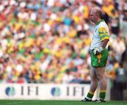 17 August 2002; Donegal goalkeeper Tony Blake during the Bank of Ireland All-Ireland Senior Football Championship Quarter-Final Replay match between Dublin and Donegal at Croke Park in Dublin. Photo by Brendan Moran/Sportsfile