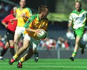 25 August 2002; Sean Stephens of Meath during the All-Ireland Minor Football Championship Semi-Final match between Meath and Kerry at Croke Park in Dublin. Photo by Damien Eagers/Sportsfile