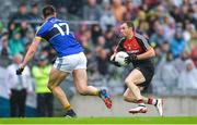 20 August 2017; Keith Higgins of Mayo in action against Jack Barry of Kerry during the GAA Football All-Ireland Senior Championship Semi-Final match between Kerry and Mayo at Croke Park in Dublin. Photo by Piaras Ó Mídheach/Sportsfile