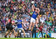 20 August 2017; Stephen Coen of Mayo in action against Jack Barry of Kerry during the GAA Football All-Ireland Senior Championship Semi-Final match between Kerry and Mayo at Croke Park in Dublin. Photo by Piaras Ó Mídheach/Sportsfile