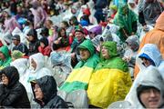 20 August 2017; Supporters before the GAA Football All-Ireland Senior Championship Semi-Final match between Kerry and Mayo at Croke Park in Dublin. Photo by Piaras Ó Mídheach/Sportsfile