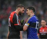 20 August 2017; Aidan O'Shea of Mayo and Paul Geaney of Kerry after the GAA Football All-Ireland Senior Championship Semi-Final match between Kerry and Mayo at Croke Park in Dublin. Photo by Ray McManus/Sportsfile
