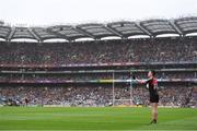 20 August 2017; Cillian O'Connor of Mayo during the GAA Football All-Ireland Senior Championship Semi-Final match between Kerry and Mayo at Croke Park in Dublin. Photo by Stephen McCarthy/Sportsfile