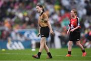 20 August 2017; Danielle Griffin of Glenbeigh National School, Co Kerry, during the INTO Cumann na mBunscol GAA Respect Exhibition Go Games at half time of the GAA Football All-Ireland Senior Championship Semi-Final match between Kerry and Mayo at Croke Park in Dublin. Photo by Stephen McCarthy/Sportsfile