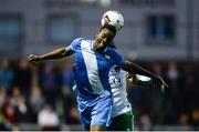 21 August 2017; Ibrahim Keita of Finn Harps in action against Alan Bennett of Cork City during the SSE Airtricity League Premier Division match between Finn Harps and Cork City at Finn Park in Ballybofey, Donegal. Photo by Oliver McVeigh/Sportsfile