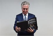 22 August 2017; FAI Chief Executive John Delaney looks through the Football For All booklet during the Football For All Strategic Plan Launch at the Marker Hotel in Dublin. Photo by David Fitzgerald/Sportsfile