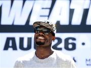 22 August 2017; Andrew Tabiti during the Grand Arrival at Toshiba Plaza in Las Vegas, USA, ahead of his USBA/NABF Cruiserweight Chamionship bout against Steve Cunningham on the undercard of the boxing match between Floyd Mayweather Jr and Conor McGregor at T-Mobile Arena in Las Vegas on Saturday August 26. Photo by Stephen McCarthy/Sportsfile
