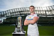 23 August 2017; Iain Henderson of Ulster at the Guinness PRO14 season launch at the Aviva Stadium in Dublin. Photo by Ramsey Cardy/Sportsfile