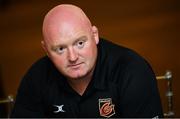 23 August 2017; Dragons head coach Bernard Jackman at the Guinness PRO14 season launch at the Aviva Stadium in Dublin. Photo by Ramsey Cardy/Sportsfile